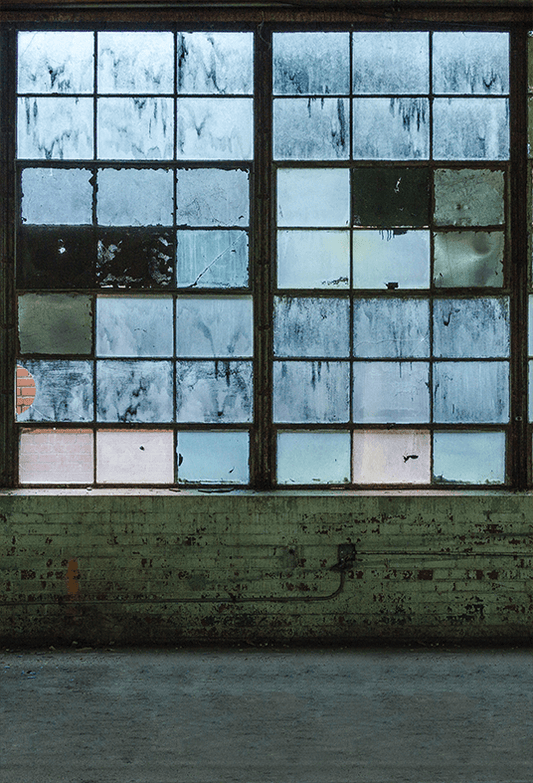Abandoned Brick Factory Backdrop for Photography SBH0344