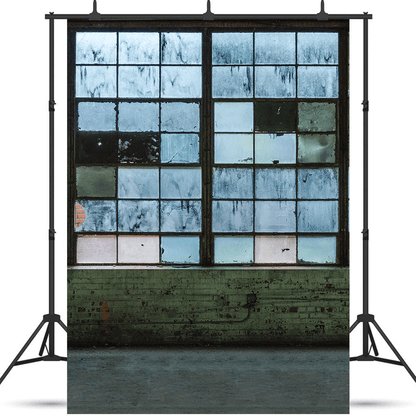 Abandoned Brick Factory Backdrop for Photography SBH0344