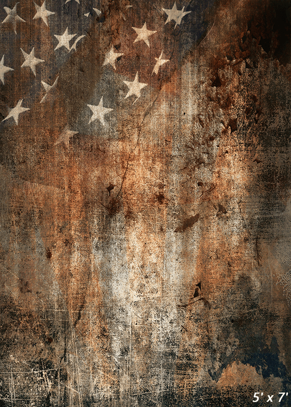 Grunge Backdrop America Flag for Independence Photography SBH0367