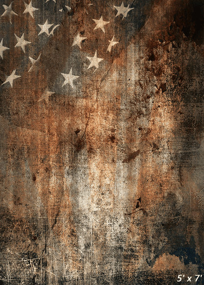Grunge Backdrop America Flag for Independence Photography SBH0367