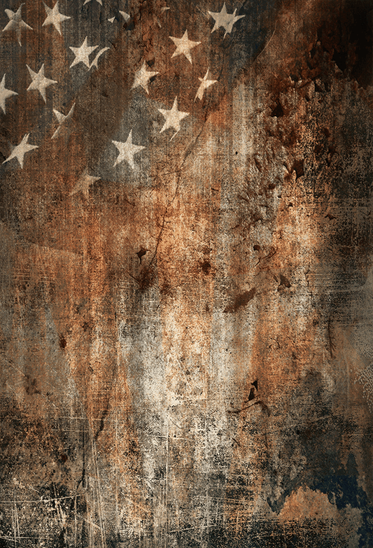 Grunge Backdrop America Flag for Independence Photography SBH0367