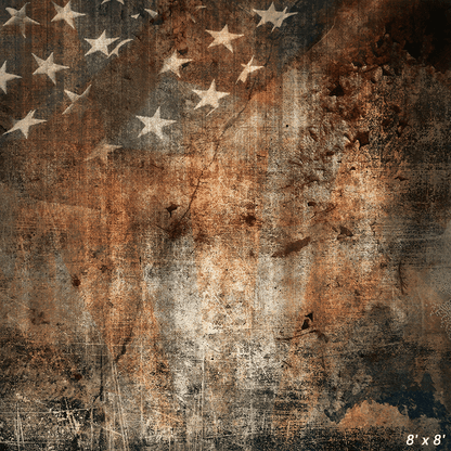 Grunge Backdrop America Flag for Independence Photography SBH0367
