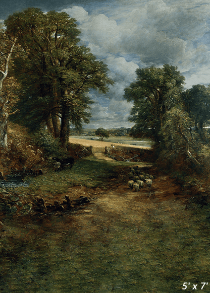 Englische Landschaft Oil Painting Backdrop for Photography SBH0369