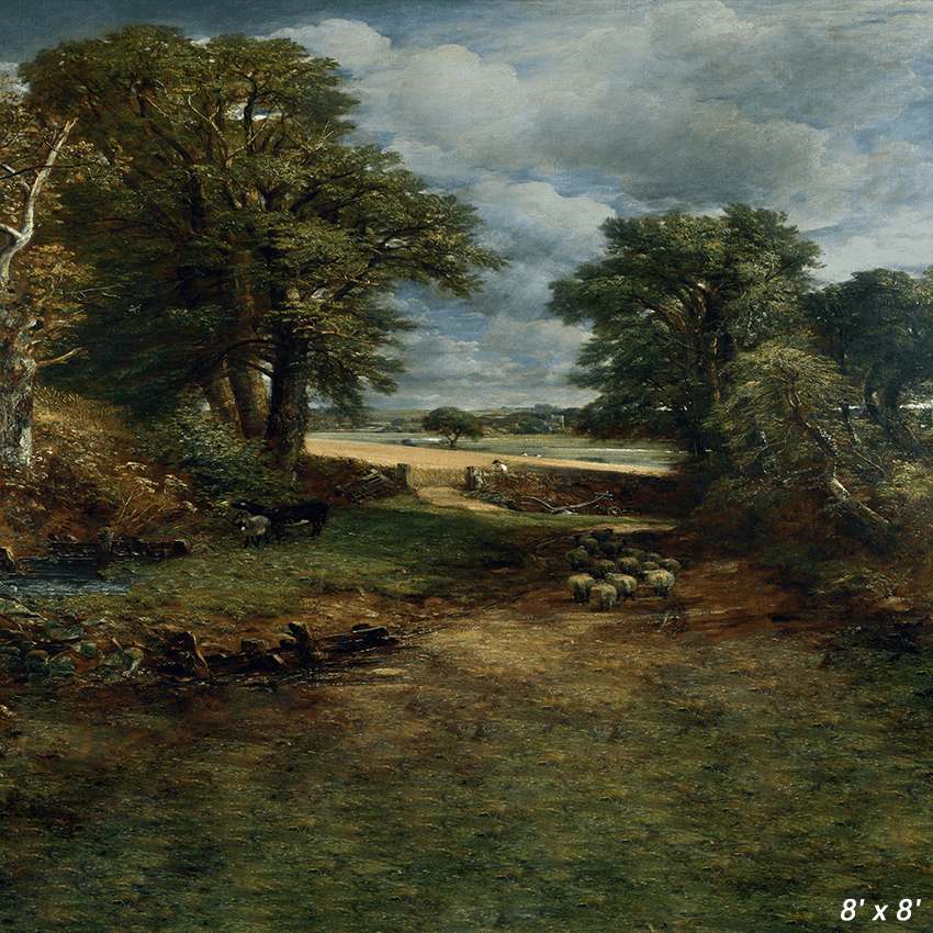 Englische Landschaft Oil Painting Backdrop for Photography SBH0369