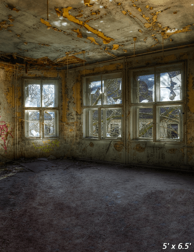 Abandoned Treatment Room Backdrop for Photography SBH0375