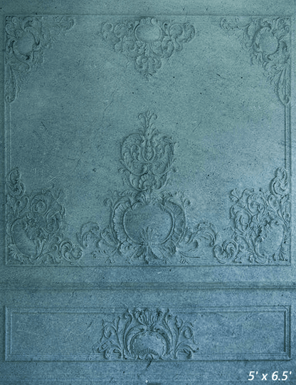 Blue Plaster Interior Wall Backdrop for Photography SBH0383