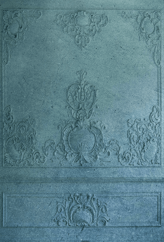 Blue Plaster Interior Wall Backdrop for Photography SBH0383