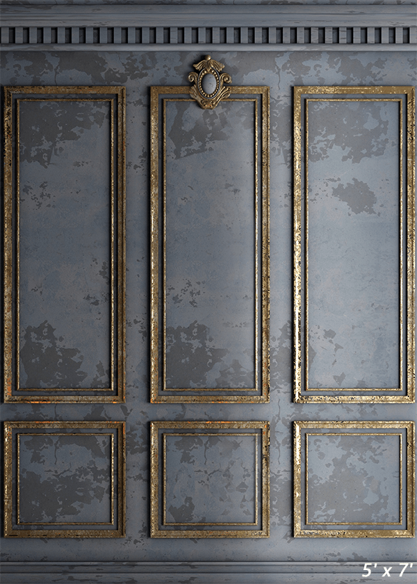 Grey Classic Interior Wall Backdrop for Photography SBH0384