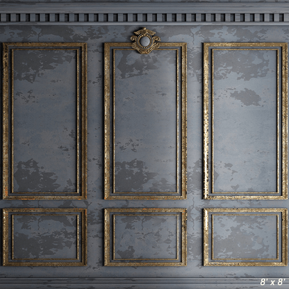 Grey Classic Interior Wall Backdrop for Photography SBH0384