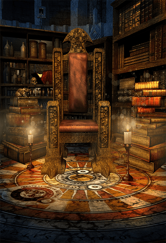 Fantasy Room With a Chair Backdrop for School SBH0397