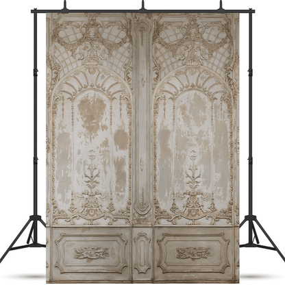 Ornate Plaster Relief Background for Photography SBH0410