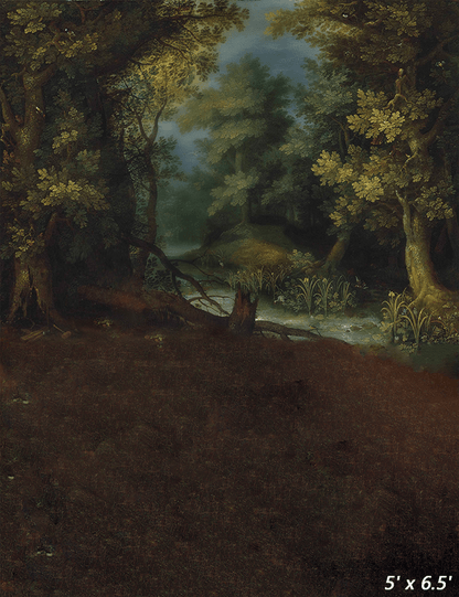 Classic Landscape Oil Painting Backdrop for Photography SBH0413