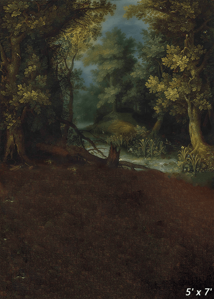 Classic Landscape Oil Painting Backdrop for Photography SBH0413