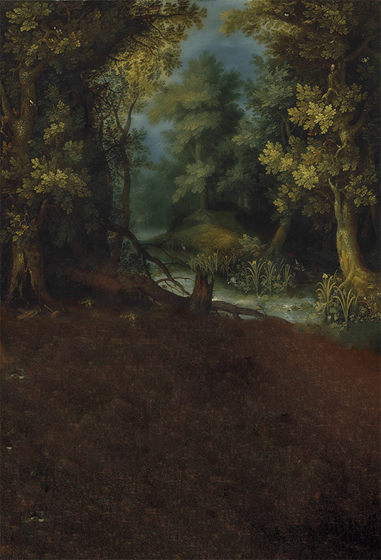 Classic Landscape Oil Painting Backdrop for Photography SBH0413