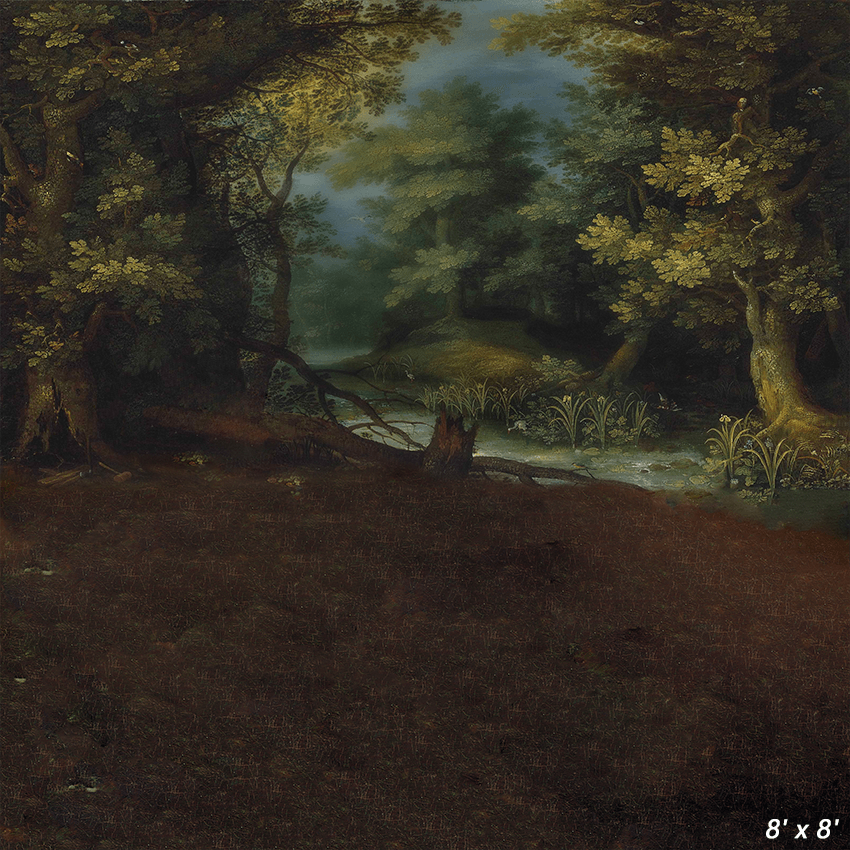 Classic Landscape Oil Painting Backdrop for Photography SBH0413