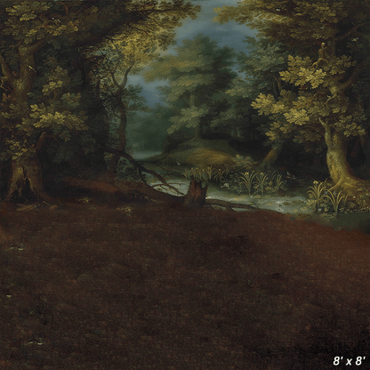 Classic Landscape Oil Painting Backdrop for Photography SBH0413