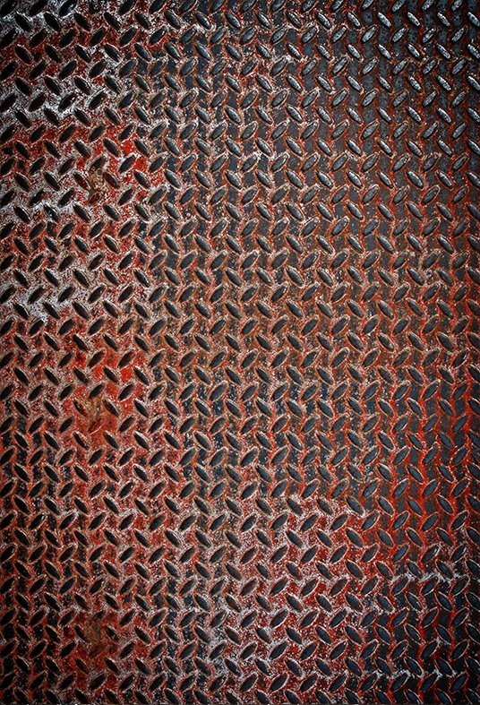 Rusty Metal Plate Texture Fabric  Photography Backdrop SBH0423