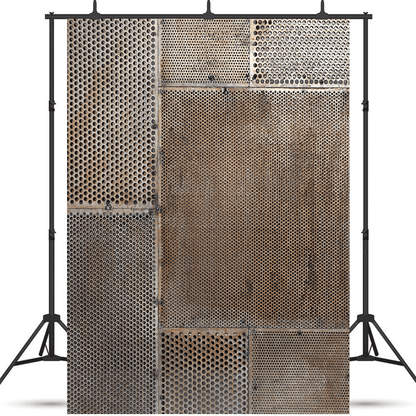 Grunge Metal Texture Backdrop for Photo SBH0441