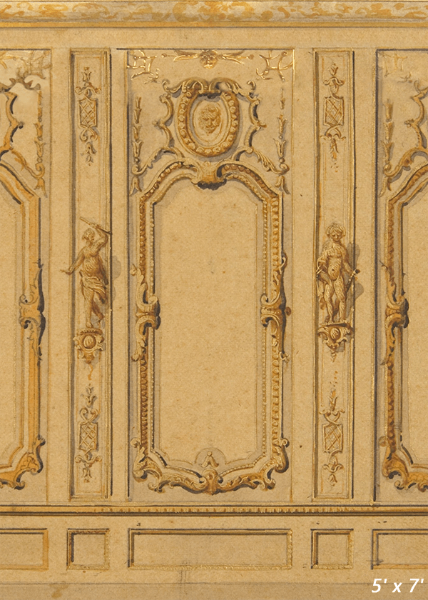 Ancient Carved Vintage Wall Backdrop for Photo SBH0446