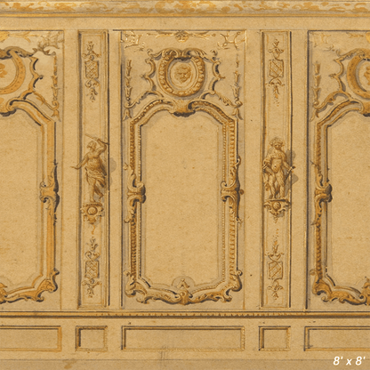 Ancient Carved Vintage Wall Backdrop for Photo SBH0446