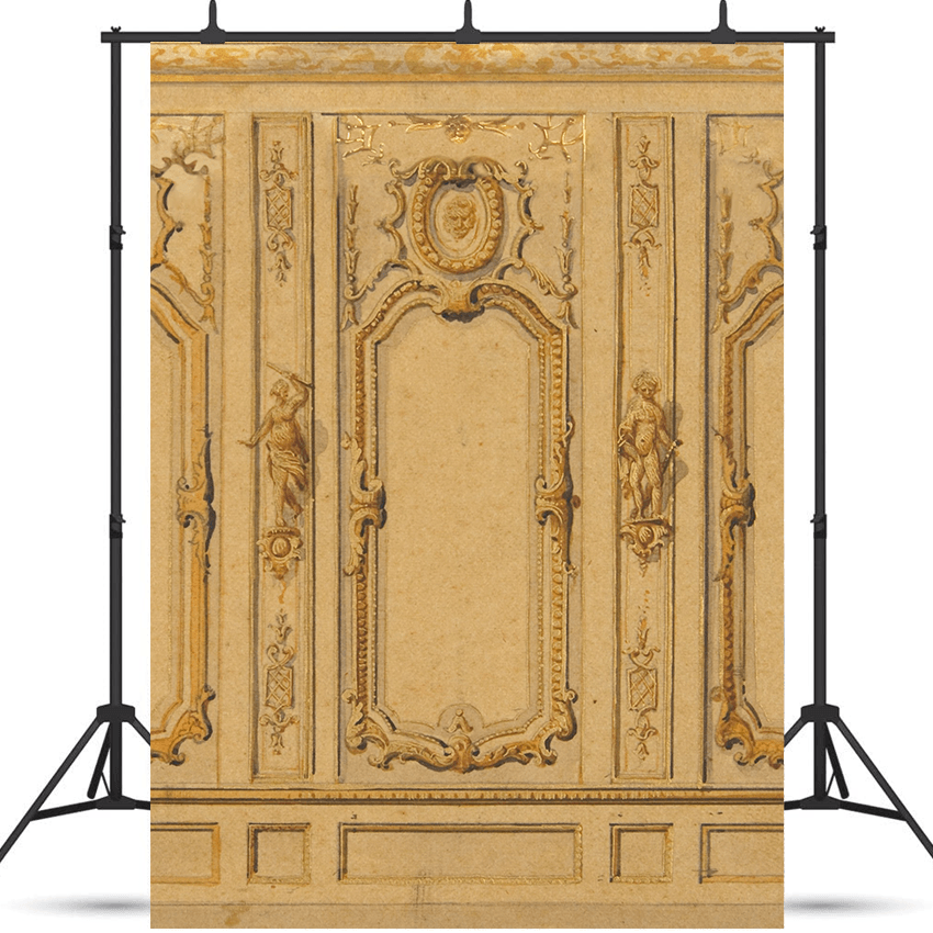 Ancient Carved Vintage Wall Backdrop for Photo SBH0446