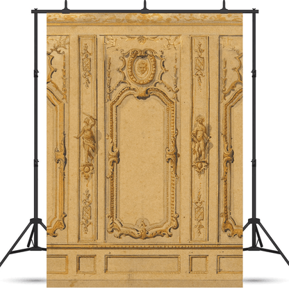 Ancient Carved Vintage Wall Backdrop for Photo SBH0446