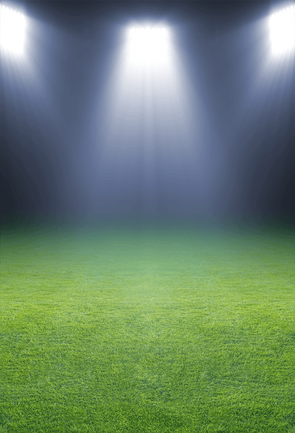 Green Soccer Field Fabric Backdrop for Photoshoot SBH0458