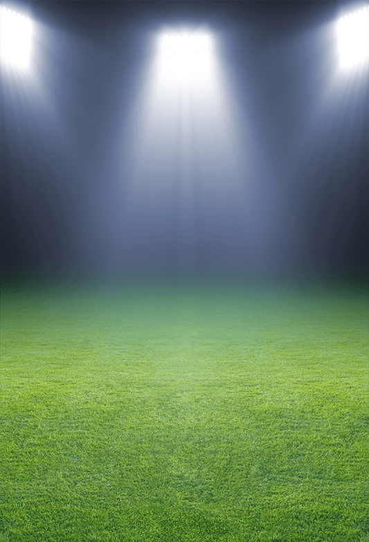 Green Soccer Field Fabric Backdrop for Photoshoot SBH0458
