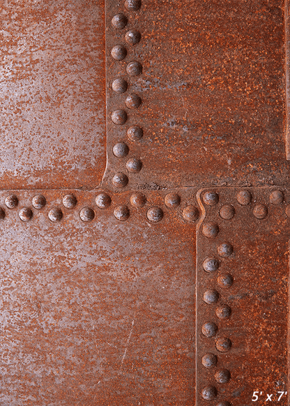 Rusty Steel Sheet Backdrop for Photoshoot SBH0463