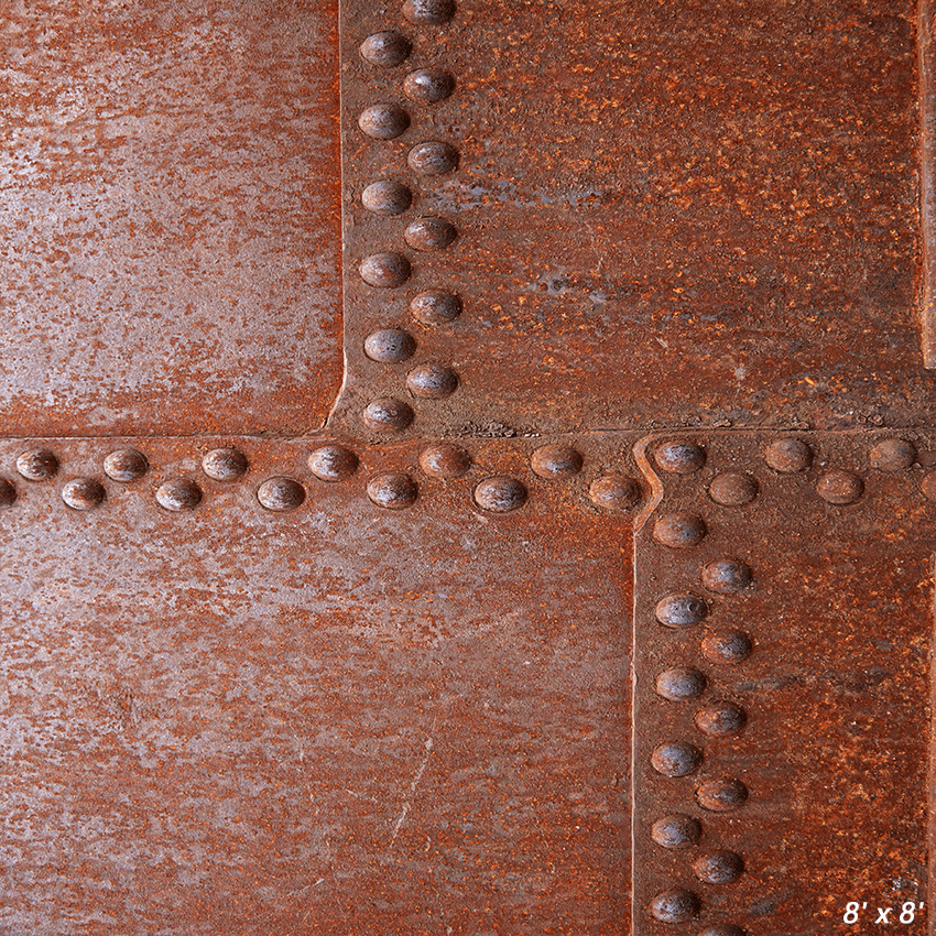 Rusty Steel Sheet Backdrop for Photoshoot SBH0463
