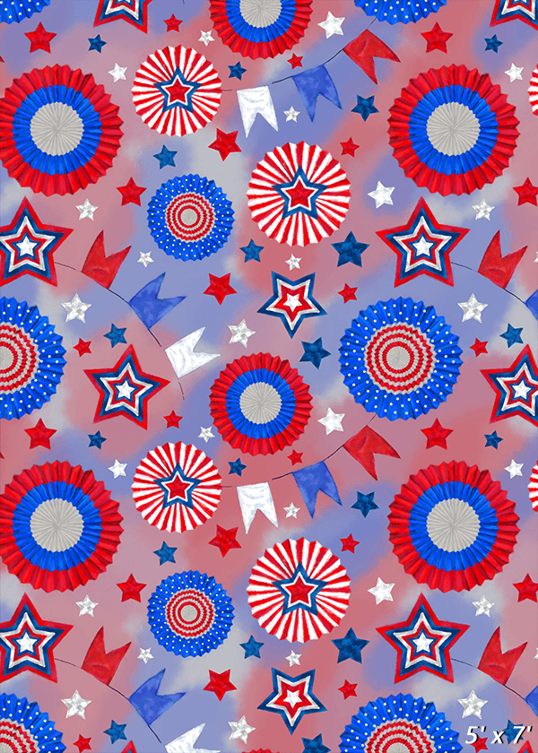 USA Independence Day Background Backdrop for Photo SBH0470