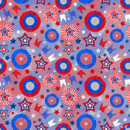 USA Independence Day Background Backdrop for Photo SBH0470