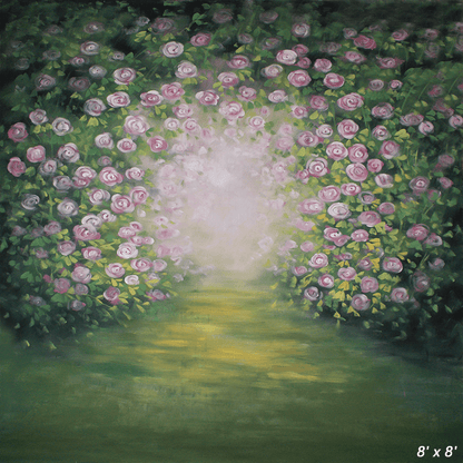 Blurry Flowers Artistic Backdrop for Photography SBH0473