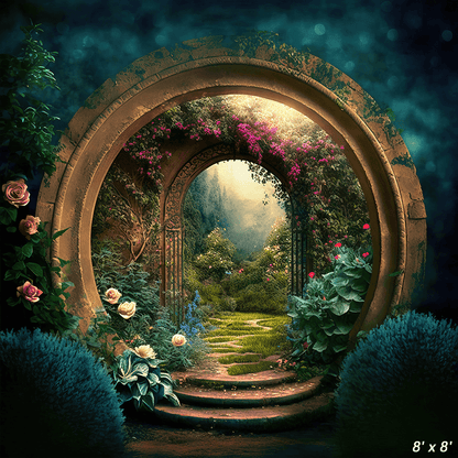 Magic Fairytale Garden Backdrop for Photography SBH0475