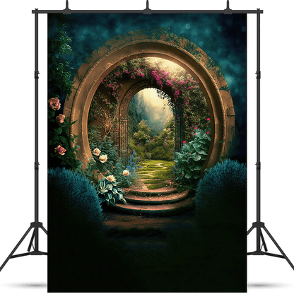 Magic Fairytale Garden Backdrop for Photography SBH0475