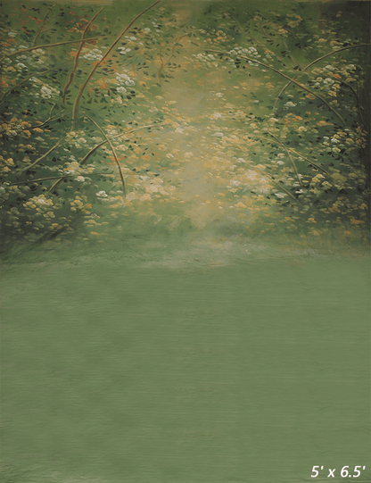 Spring Scenic Oil Painting Backdrop for Photo SBH0480