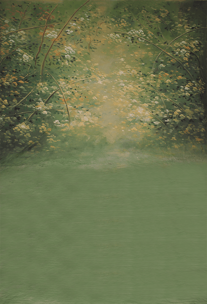 Spring Scenic Oil Painting Backdrop for Photo SBH0480