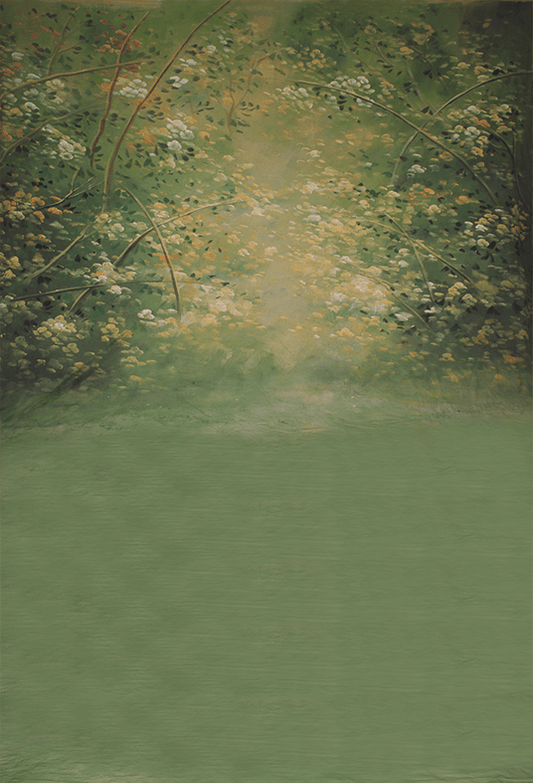 Spring Scenic Oil Painting Backdrop for Photo SBH0480