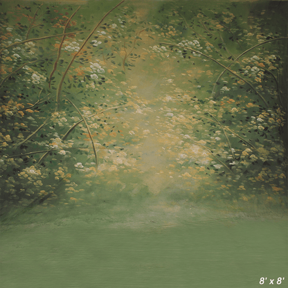 Spring Scenic Oil Painting Backdrop for Photo SBH0480