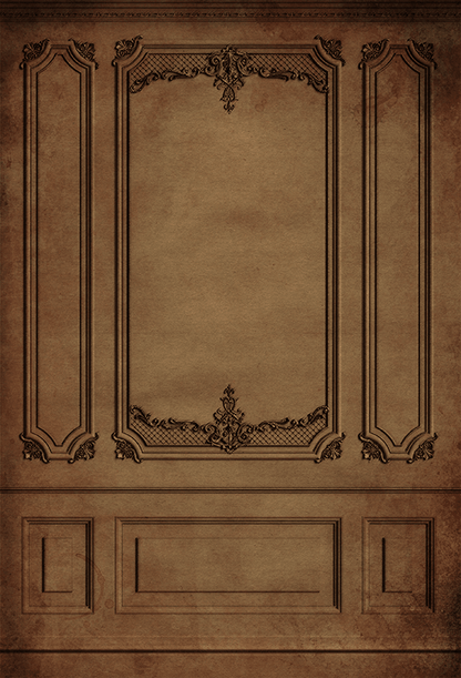 Vintage Brown Interior Wall  Backdrop for Photo SBH0492