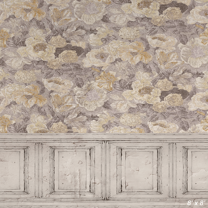 Blossom Flower Pattern Fabric Photo Backdrop SBH0501