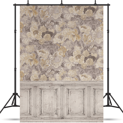 Blossom Flower Pattern Fabric Photo Backdrop SBH0501