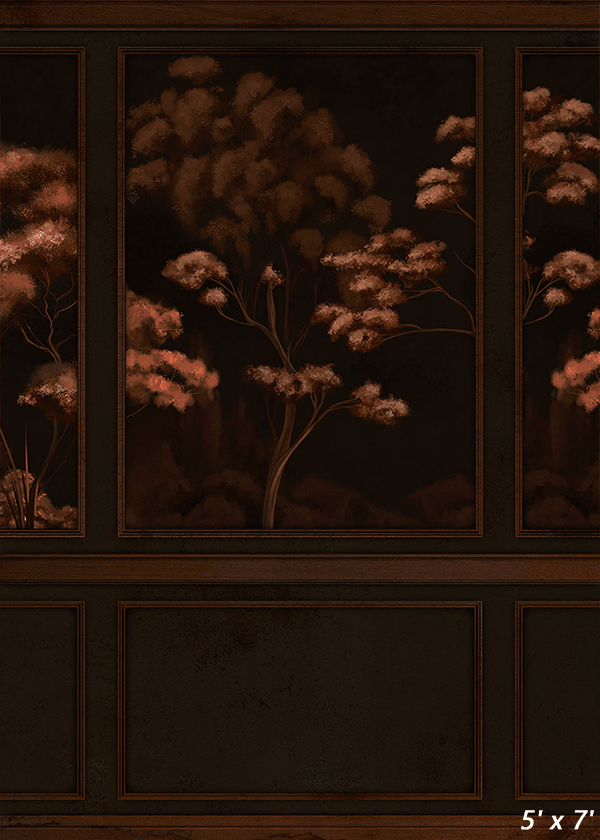 Classic Interior Brown Wall Backdrop for Photography SBH0507