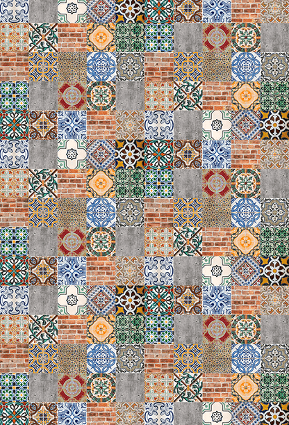 Ceramic Tiles Patterns Backdrop Background for Photo SBH0574