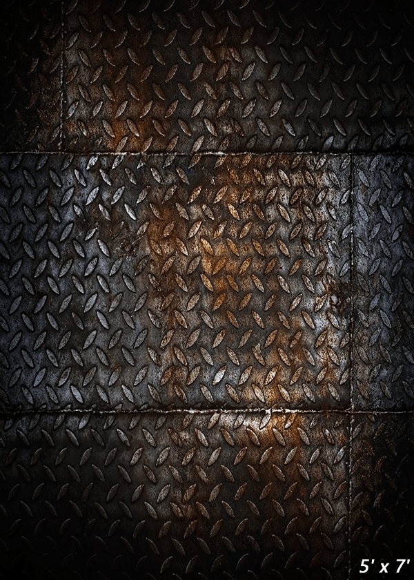 Broken Metal Background Backdrop for Photo Studio SBH0581