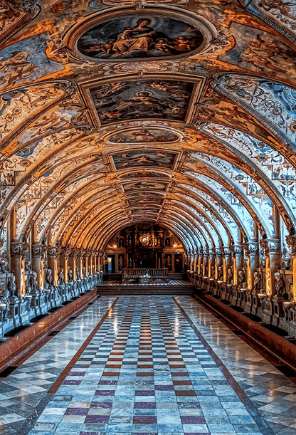 Germany Renaissance Antiquarium Photo Backdrop SBH0594