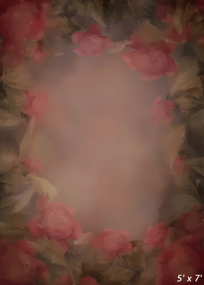 Fine Art Elegant Style Floral Background Backdrop SBH0598