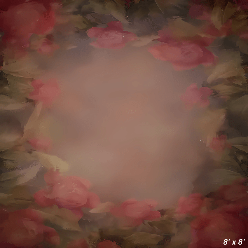 Fine Art Elegant Style Floral Background Backdrop SBH0598