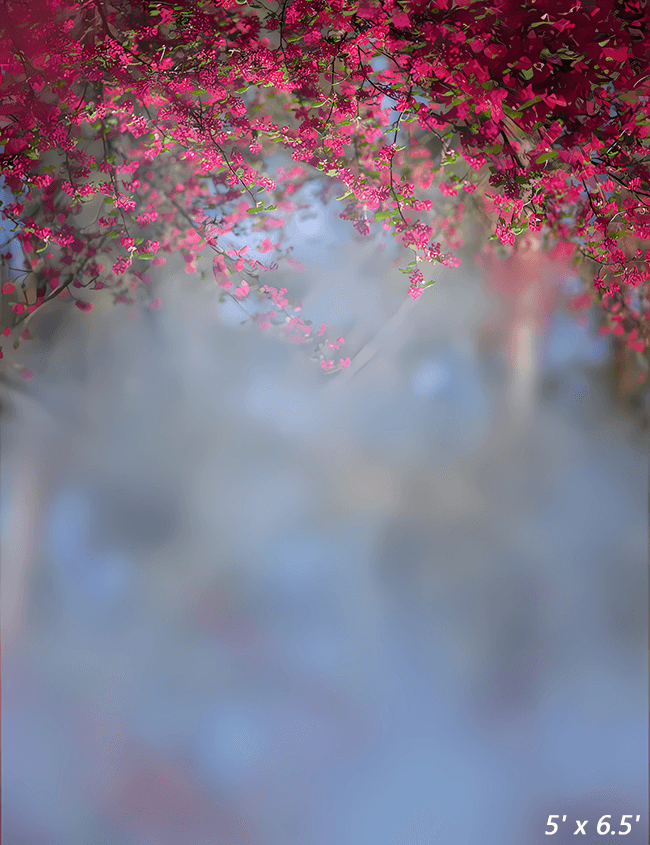 Exotic Blur Garden Floral Background Backdrop SBH0599