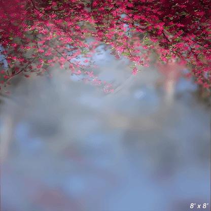 Exotic Blur Garden Floral Background Backdrop SBH0599